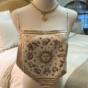 Danielle Bernstein Handkerchief Top